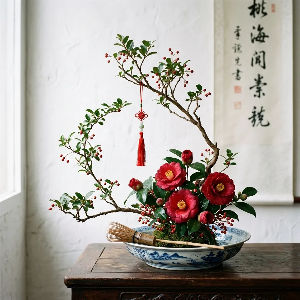 前程万里·文人盘花效果图